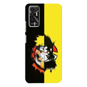 Naruto Anime Чехлы для Техно Пова - 2 (AlphaPrint) (Наруто-Итачи)