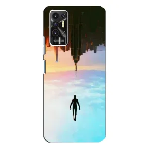 Чохол з людиною павуком для TECNO Pova-2 (LE7n) - (AlphaPrint) (Людина павук)