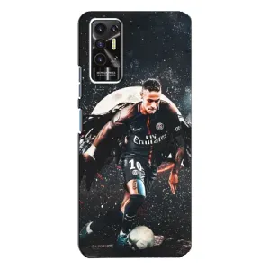 Чехол Неймар для TECNO Pova-2 (LE7n) (AlphaPrint) (PSG Neymar)