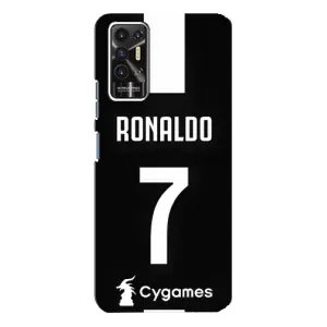 Чехол Криштиану Роналду для TECNO Pova-2 (LE7n) (AlphaPrint) (RONALDO 7)