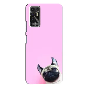 Чехлы с собаками для TECNO Pova-2 (LE7n) (VPrint) (Смешная собака)