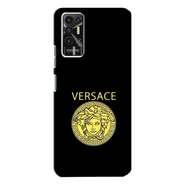 Чохол з принтом «Versace» для TECNO Pova 2 (LE7n) Чохол з принтом «Versace» для TECNO Pova 2 (LE7n)