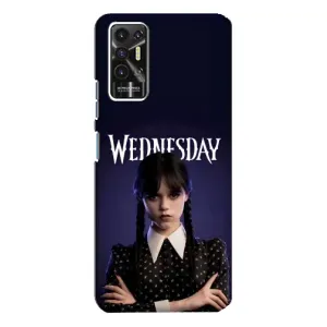 Силіконовий чохол з картинкою для TECNO Pova-2 (LE7n) (Wednesday)