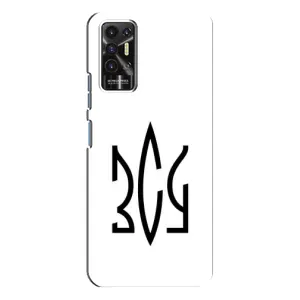 Чехлы для TECNO Pova-2 (LE7n) Укр. Символика (AlphaPrint) (ЗСУ герб)