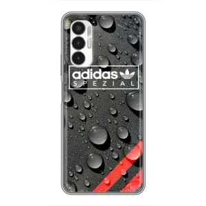 Чехлы Адидас для Tecno POVA 3 (LF7n) (AlphaPrint) (Адидас принт)