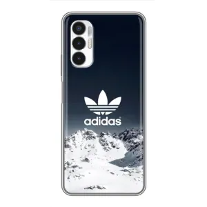 Чехлы Адидас для Tecno POVA 3 (LF7n) (AlphaPrint) (Адидас в горах)
