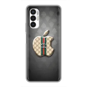 Чохли GUCCI для ТЕКНО ПОВА 3 (ЛФ7н) (AlphaPrint) (Apple gucci)
