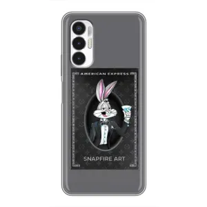 Бренднові Чохли для Tecno POVA 3 (LF7n) - (PREMIUMPrint) (Бакс Бані LV)