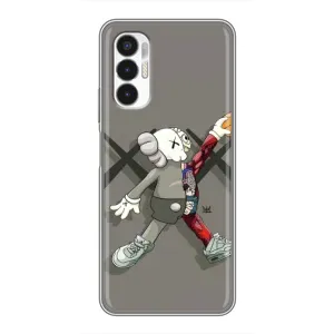 Чохли для Tecno POVA 3 (LF7n) - Bearbrick Louis Vuitton (PREMIUMPrint) (Беарбрік Джордан)