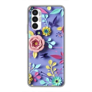 Чохли з квітами для Tecno POVA 3 (LF7n) (VPrint) (Дизайн квітів)