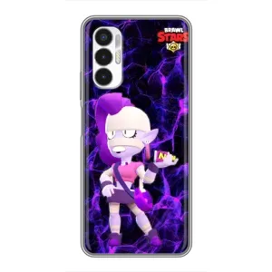 Чехлы Brawl Stars для Tecno POVA 3 (LF7n) (AlphaPrint) (Емз Бравл Старс)