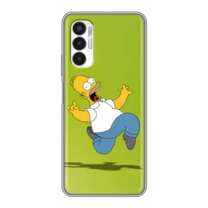 Чjхол з Сімпсонами для Tecno POVA 3 (LF7n) (VPrint) (Гомер Сімпсон)