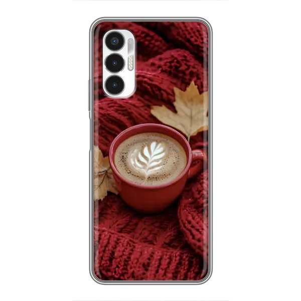 Чохол з принтом «Кава на ковдрі» для TECNO POVA 3 (LF7n)