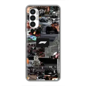 Чохол Формула1 на Tecno POVA 3 (LF7n) (Гоночний колаж Ф1)