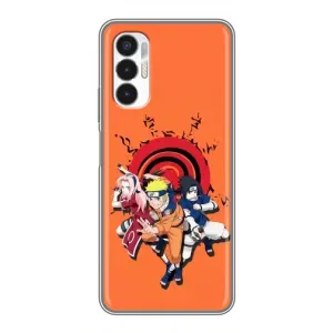 Naruto Anime Чохли для ТЕКНО ПОВА 3 (ЛФ7н) (AlphaPrint) (команда Наруто)