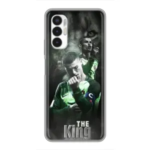 Чехол Криштиану Роналду для Tecno POVA 3 (LF7n) (AlphaPrint) (Криштиано Лев)