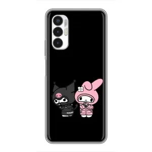 Чехол с кроликом Куроми на Tecno POVA 3 (LF7n) (Куроми и Мелоди)