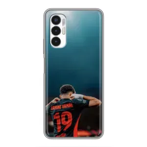 Чехол с футболистом Ламин Ямаль Tecno POVA 3 (LF7n) (Ламин 19)