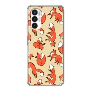 Чохли з картинкою Лисичка для Tecno POVA 3 (LF7n) (VPrint) (Лисички)