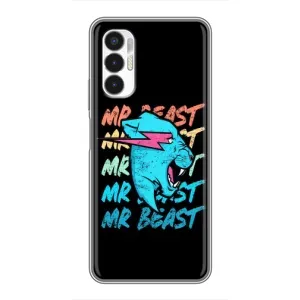 Чохли Містер Біст для ТЕКНО ПОВА 3 (ЛФ7н) (logo Mr beast)