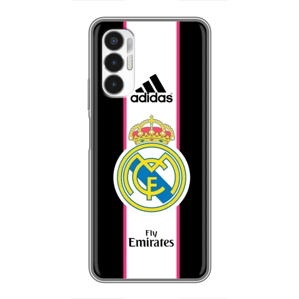 Чохол з принтом «лого Real Madrid» для TECNO POVA 3 (LF7n) Чохол з принтом «лого Real Madrid» для TECNO POVA 3 (LF7n)