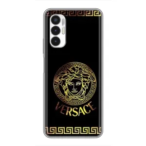 Чохли VERSACE для ТЕКНО ПОВА 3 (ЛФ7н) (PREMIUMPrint) (Logo Versace)