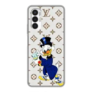 Чехли для Tecno POVA 3 (LF7n) - Скрудж МакДак Louis Vuitton (PREMIUMPrint) (Макдак на стилі)