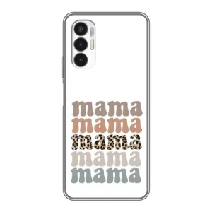Чохли для мами на Tecno POVA 3 (LF7n) (Текстовий колаж мама)