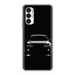 Чохол для ТЕКНО ПОВА 3 (ЛФ7н) - з принтом БМВ (AlphaPrint) (Машина BMW)