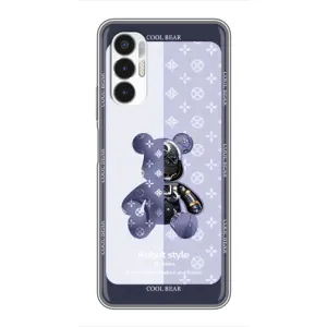Крутые Чехлы Луи Виттон для Tecno POVA 3 (LF7n) (AlphaPrint) (Медвежонок LV)