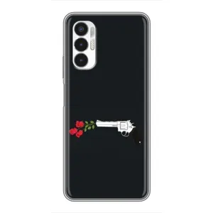 Чехлы (ART) Цветы на Tecno POVA 3 (LF7n) (VPrint) (Неочікувані квіти)
