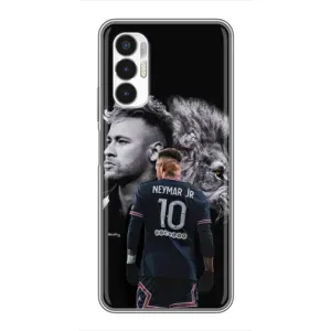 Чехол Неймар для Tecno POVA 3 (LF7n) (AlphaPrint) (Неймар Лев)