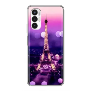 Чохол Ейфелева Вежа Tecno POVA 3 (LF7n) - (AlphaPrint) (Париж Башня)