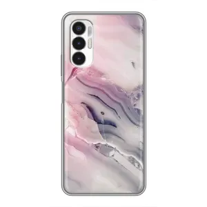 Мраморний чехол на Tecno POVA 3 (LF7n) (VPrint) (Пурпурний Мрамор)