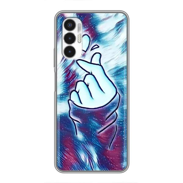 Чехол с принтом «Радужное сердце» для TECNO POVA 3 (LF7n) Чехол с принтом «Радужное сердце» для TECNO POVA 3 (LF7n)