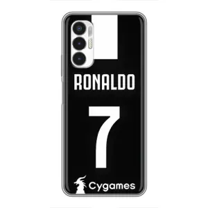 Чехол Криштиану Роналду для Tecno POVA 3 (LF7n) (AlphaPrint) (RONALDO 7)