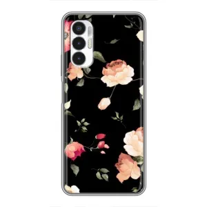 Чохли з квітами для Tecno POVA 3 (LF7n) (VPrint) (Трояндочки)
