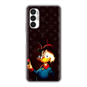 Чехли для Tecno POVA 3 (LF7n) - Скрудж МакДак Louis Vuitton (PREMIUMPrint) (Скрудж з ботліантом)