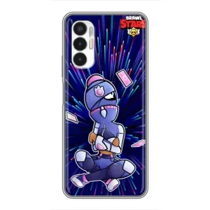 Чехлы Brawl Stars для Tecno POVA 3 (LF7n) (AlphaPrint) (Тара)