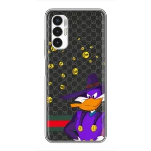 Бренднові Чохли для Tecno POVA 3 (LF7n) - (PREMIUMPrint) (Утка Гуччі)
