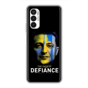 Чохол для Tecno POVA 3 (LF7n) (AlphaPrint - с принтом Зеленського) (В. Зеленский)