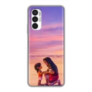 Чехол с мультфильмом Моана Tecno POVA 3 (LF7n) (Маленькая Ваяна)
