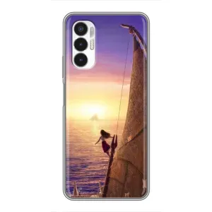 Чехол с мультфильмом Моана Tecno POVA 3 (LF7n) (Закат Ваяна)