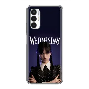 Силіконовий чохол з картинкою для Tecno POVA 3 (LF7n) (Wednesday)