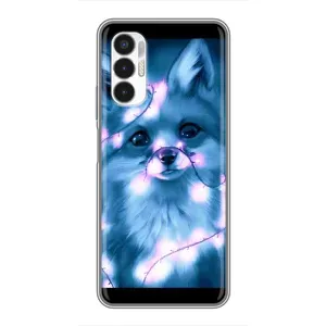 Чехлы с картинкой Лисички для Tecno POVA 3 (LF7n) (VPrint)