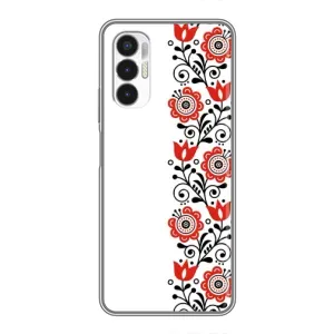 Чехол для Патриота Украины Tecno POVA 3 (LF7n) - (AlphaPrint) (Яркая вишиванка)