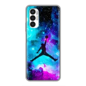 Чехлы для Tecno POVA 3 (LF7n) - с картинкой JORDAN (AlphaPrint) (Яркий Джордан)