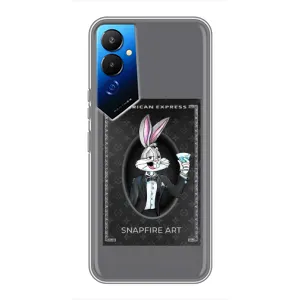 Бренднові Чохли для Tecno POVA 4 (LG7n) - (PREMIUMPrint) (Бакс Бані LV)
