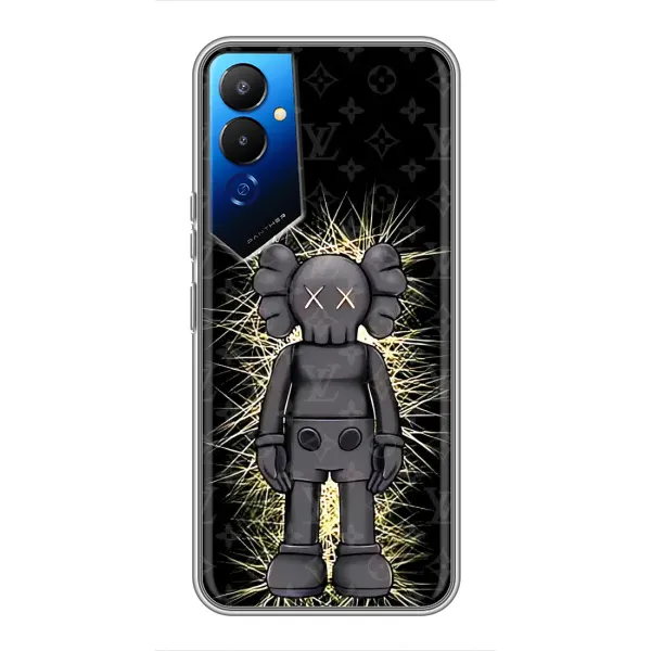 Чехол с принтом «Bearbrick LV» для TECNO POVA 4 (LG7n) Чехол с принтом «Bearbrick LV» для TECNO POVA 4 (LG7n)
