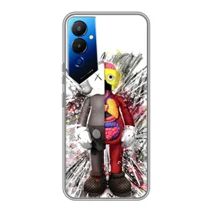Чохли для Tecno POVA 4 (LG7n) - Bearbrick Louis Vuitton (PREMIUMPrint) (Беарбрік)